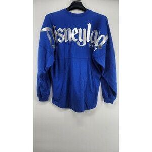 Disneyland Small Resort Spirit Jersey Wishes Come True Blue Glitter